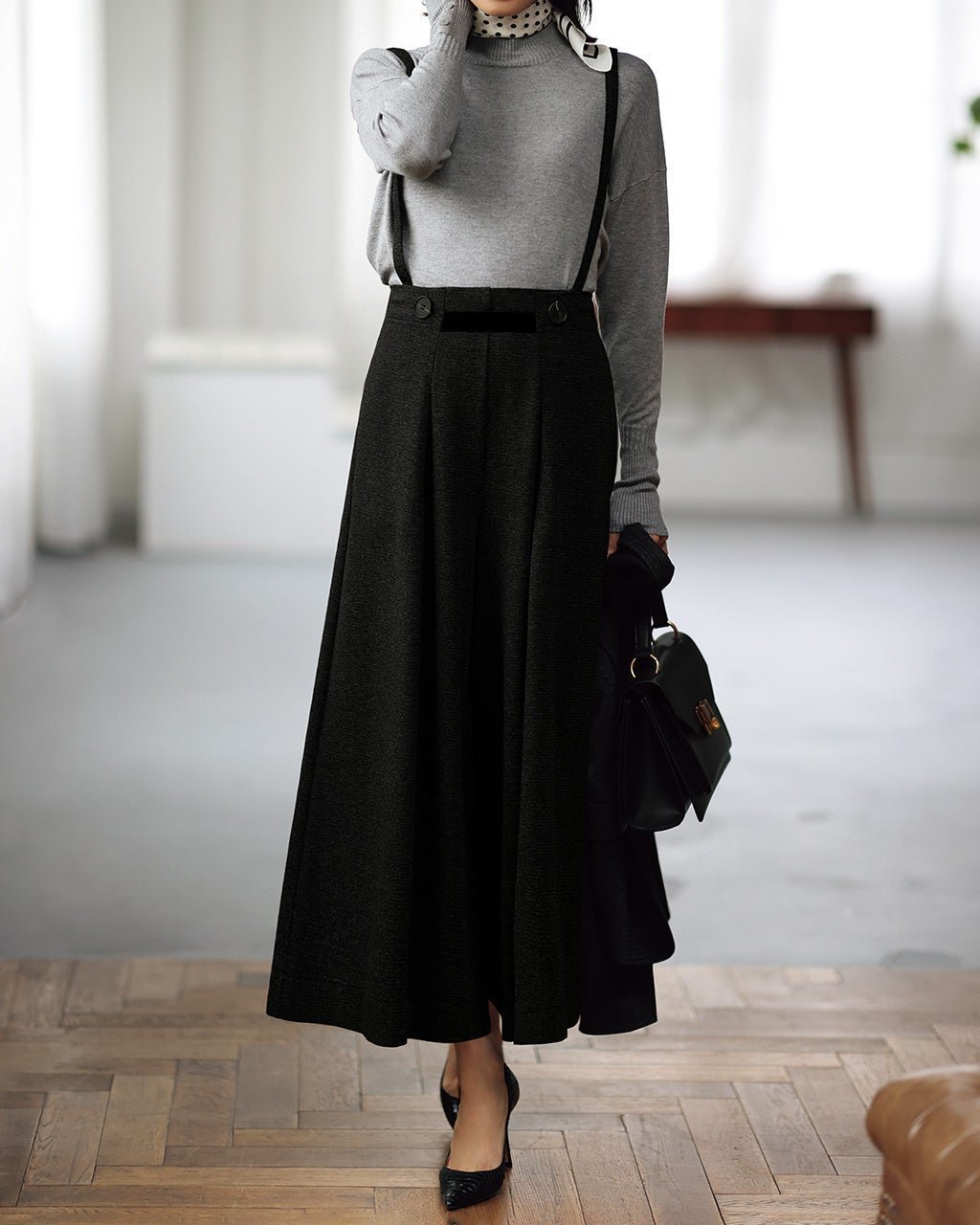 【ドゥクラッセ/DoCLASSE】のツイーディポンチ・サスペンダーパンツ 人気、トレンドファッション・服の通販 founy(ファニー) 　ファッション　Fashion　レディースファッション　Fashion for Women　パンツ　Pants & Trousers　サスペンダー　Suspenders, Braces　ツイード　Twill, Twill Weave　ネップ　Nepp, Slub Yarn　 other-1|ID: prp329100004848135 ipo3291000000035431932