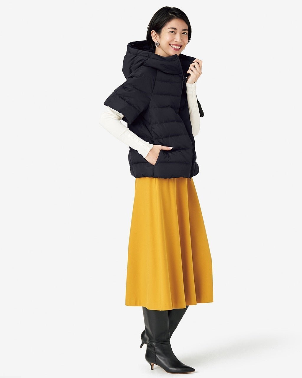 【ドゥクラッセ/DoCLASSE】のプレミアヒート・ミディフレアスカート 人気、トレンドファッション・服の通販 founy(ファニー) 　ファッション　Fashion　レディースファッション　Fashion for Women　スカート　Skirts　Aライン・フレアスカート　A-Line & Flared Skirts　エレガント 上品　Elegant　フレア　Flare, Flared　軽量　Lightweight, Ultra Light　 other-1|ID: prp329100004848149 ipo3291000000035800071