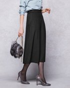 【ドゥクラッセ/DoCLASSE】のプレミアヒート・ミディフレアスカート ブラック|ID: prp329100004848149 ipo3291000000035800081