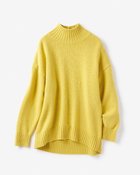 【ドゥクラッセ/DoCLASSE】のイタリア糸・カシミヤ混バルキーハイネック イエロー|ID: prp329100004848153 ipo3291000000035432094