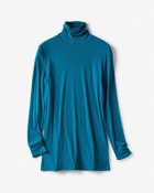 【ドゥクラッセ/DoCLASSE】のコットンダブルガーゼ・タートル(袖二重) ターコイズ|ID: prp329100004848154 ipo3291000000035432134