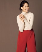 【ドゥクラッセ/DoCLASSE】のコットンダブルガーゼ・タートル(袖二重) グレーベージュ|ID: prp329100004848154 ipo3291000000035432142