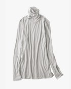 【ドゥクラッセ/DoCLASSE】のコットンダブルガーゼ・タートル(袖二重) グレー|ID: prp329100004848154 ipo3291000000035432147