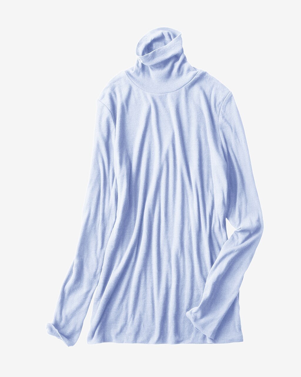 【ドゥクラッセ/DoCLASSE】のコットンダブルガーゼ・タートル(袖二重) インテリア・キッズ・メンズ・レディースファッション・服の通販 founy(ファニー) ファッション Fashion レディースファッション Fashion for Women トップス・カットソー Cut & Sew Tops シャツ・ブラウス・オフィスカジュアル Elegant Blouses & Button-Ups ロングTシャツ・Tシャツ Longline T-Shirts & Tees カットソー・ベーシックTシャツ Cut-and-Sewn Tops / Stretch Tees & Basics カットソー Cut and Sewn Top サックス|ID: prp329100004848154 ipo3291000000035432158