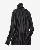 【ドゥクラッセ/DoCLASSE】のコットンダブルガーゼ・タートル(袖二重) ダークグレー|ID: prp329100004848154 ipo3291000000035432179