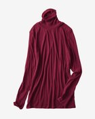 【ドゥクラッセ/DoCLASSE】のコットンダブルガーゼ・タートル(袖二重) ワイン|ID: prp329100004848154 ipo3291000000035432184