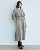 【ドゥクラッセ/DoCLASSE】の微起毛サキソニー・バックフレアワンピース 人気、トレンドファッション・服の通販 founy(ファニー) ファッション Fashion レディースファッション Fashion for Women ワンピース Dresses インナー Innerwear フレア Flare, Flared マーメイド Mermaid, Fishtail Silhouette thumbnail ライトグレー|ID: prp329100004848162 ipo3291000000035432290