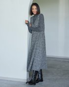 【ドゥクラッセ/DoCLASSE】のツイーディジャカード・深Vネックジャンスカ 人気、トレンドファッション・服の通販 founy(ファニー) ファッション Fashion レディースファッション Fashion for Women ワンピース Dresses ジャカード／ジャガード Jacquard, Woven Pattern ツイード Twill, Twill Weave 人気 Popular, Best Seller thumbnail ブラックパターン|ID: prp329100004848171 ipo3291000000036038332