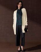 【ドゥクラッセ/DoCLASSE】のベビーアルパカ・Vネックロングカーディガン オフホワイト|ID: prp329100004848182 ipo3291000000035432492