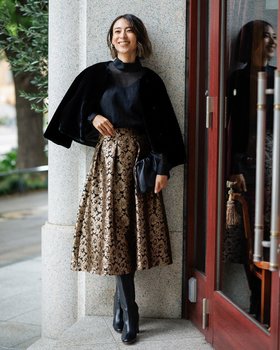 【ドゥクラッセ/DoCLASSE】 ジャカード織・花柄フレアスカート人気、トレンドファッション・服の通販 founy(ファニー) ファッション Fashion レディースファッション Fashion for Women スカート Skirts Aライン・フレアスカート A-Line & Flared Skirts アンティーク Antique-Inspired ジャカード/ジャガード Jacquard, Woven Pattern フレア Flare, Flared |ID:prp329100004848187