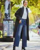 【ドゥクラッセ/DoCLASSE】の裏ベロア・ニットデニム/セミワイド 70cm インディゴ|ID: prp329100004848191 ipo3291000000035432578