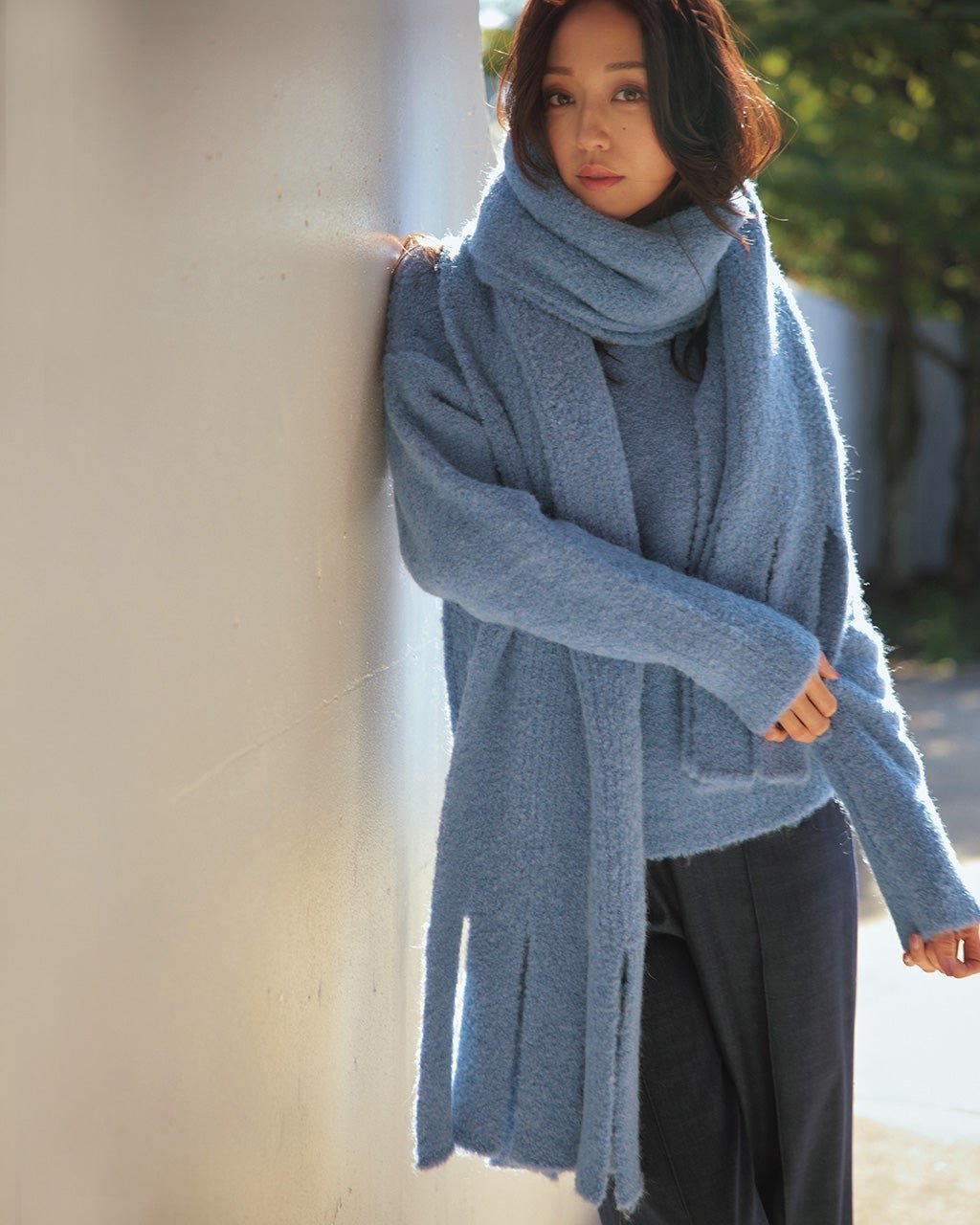 【ドゥクラッセ/DoCLASSE】のイタリア糸・アルパカ混ビッグストール 人気、トレンドファッション・服の通販 founy(ファニー) 　ファッション　Fashion　レディースファッション　Fashion for Women　ストール　Soft & Warm Scarves　手袋　Gloves & Mittens　おすすめ　Recommended / Our Picks　イタリア　Italy　ストール　Stole, Wrap　セットアップ　Set-Up, Coordinated Outfit　セーター　Sweater, Knitwear　ビッグ　Big, Oversized　雑誌　Magazine, Fashion Magazine　 other-1|ID: prp329100004848192 ipo3291000000035432586