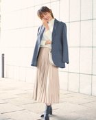 【ドゥクラッセ/DoCLASSE】の光沢サテン・アコーディオンプリーツスカート 人気、トレンドファッション・服の通販 founy(ファニー) ファッション Fashion レディースファッション Fashion for Women スカート Skirts プリーツスカート / 上品フェミニンスタイル Pleated Skirts サテン Satin, Glossy Fabric シルク Silk, 100% Silk プリーツ Pleats, Pleated メタリック Metallic, Shiny Finish エレガント 上品 Elegant A/W・秋冬 Autumn/Winter thumbnail シャンパンゴールド|ID: prp329100004848197 ipo3291000000035432624