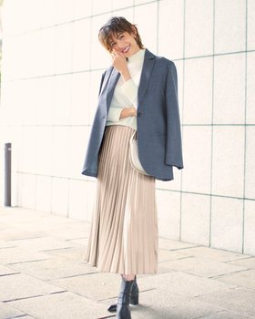 【ドゥクラッセ/DoCLASSE】 光沢サテン・アコーディオンプリーツスカート人気、トレンドファッション・服の通販 founy(ファニー) ファッション Fashion レディースファッション Fashion for Women スカート Skirts プリーツスカート / 上品フェミニンスタイル Pleated Skirts サテン Satin, Glossy Fabric シルク Silk, 100% Silk プリーツ Pleats, Pleated メタリック Metallic, Shiny Finish エレガント 上品 Elegant A/W・秋冬 Autumn/Winter |ID:prp329100004848197