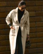 【ドゥクラッセ/DoCLASSE】のウールライク・立体ステッチチェスターコート 人気、トレンドファッション・服の通販 founy(ファニー) ファッション Fashion レディースファッション Fashion for Women アウター Coat / Outerwear Collection コート・ロングコート・ピーコート Long Coats, Peacoats & More チェスターコート・ロング丈アウター Chester Coats / Chesterfield Long Coats ダウン Down, Puffer チェスターコート Chester Coat, Long Coat マニッシュ Mannish, Boyish thumbnail ストーン|ID: prp329100004848199 ipo3291000000035432636