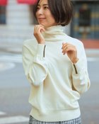 【ドゥクラッセ/DoCLASSE】のビーズデザインカフス・タートルニット 人気、トレンドファッション・服の通販 founy(ファニー) ファッション Fashion レディースファッション Fashion for Women トップス・カットソー Cut & Sew Tops ニット Knit Tops & Sweaters セーター Sweater, Knitwear タートルネック Turtleneck, High Neck thumbnail ホワイト|ID: prp329100004848203 ipo3291000000035432705