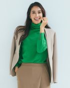 【ドゥクラッセ/DoCLASSE】のビーズデザインカフス・タートルニット 人気、トレンドファッション・服の通販 founy(ファニー) ファッション Fashion レディースファッション Fashion for Women トップス・カットソー Cut & Sew Tops ニット Knit Tops & Sweaters セーター Sweater, Knitwear タートルネック Turtleneck, High Neck thumbnail グリーン|ID: prp329100004848203 ipo3291000000035432707