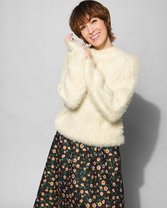 【ドゥクラッセ/DoCLASSE】のシャギーニット・プチハイネックプルオーバー インテリア・キッズ・メンズ・レディースファッション・服の通販 founy(ファニー) https://founy.com/ ファッション Fashion レディースファッション Fashion for Women トップス・カットソー Cut & Sew Tops ニット Knit Tops & Sweaters カジュアルプルオーバー・ニットトップス Pullovers & Knit Tops / Casual Pullovers ギャザー Gathered, Ruffled スリーブ Sleeve, Long Sleeve / Short Sleeve セーター Sweater, Knitwear トレンド Trend, Trending Now |ID: prp329100004848206 ipo3291000000035432730