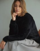 【ドゥクラッセ/DoCLASSE】のシャギーニット・プチハイネックプルオーバー 人気、トレンドファッション・服の通販 founy(ファニー) ファッション Fashion レディースファッション Fashion for Women トップス・カットソー Cut & Sew Tops ニット Knit Tops & Sweaters カジュアルプルオーバー・ニットトップス Pullovers & Knit Tops / Casual Pullovers ギャザー Gathered, Ruffled スリーブ Sleeve, Long Sleeve / Short Sleeve セーター Sweater, Knitwear トレンド Trend, Trending Now thumbnail ブラック|ID: prp329100004848206 ipo3291000000035432736