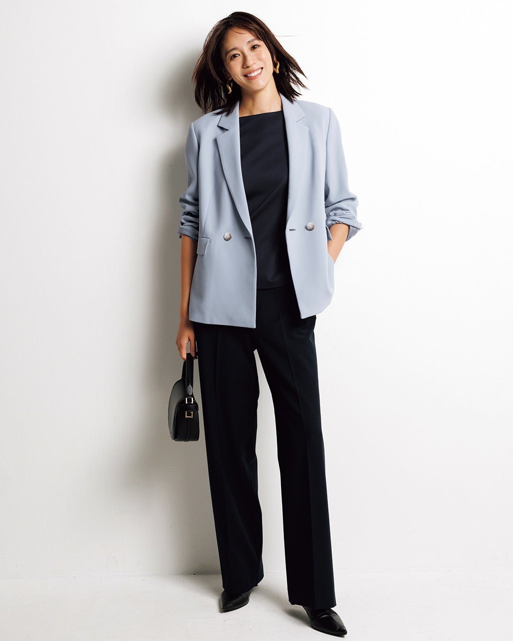 【ドゥクラッセ/DoCLASSE】のトリアセダブル・スマートジャケット インテリア・キッズ・メンズ・レディースファッション・服の通販 founy(ファニー) 　ファッション　Fashion　レディースファッション　Fashion for Women　アウター　Coat / Outerwear Collection　レディースジャケット・軽アウター　Jackets　シンプル　Simple, Minimal　ジャケット　Jacket, Outerwear　ストレッチ　Stretch, Stretchy Fabric　セレモニー　Ceremony　ロング　Long, Long-Length　夏　Summer　日本製　Made In Japan　S/S・春夏　SS, Spring/Summer, Warm Season　A/W・秋冬　Autumn/Winter　ダスティーブルー|ID: prp329100004849852 ipo3291000000035515814