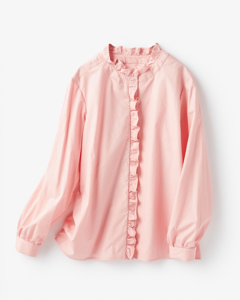 【ドゥクラッセ/DoCLASSE】のタイプライター・フリルトリムブラウス 人気、トレンドファッション・服の通販 founy(ファニー) 　ファッション　Fashion　レディースファッション　Fashion for Women　トップス・カットソー　Cut & Sew Tops　シャツ・ブラウス・オフィスカジュアル　Elegant Blouses & Button-Ups　タイプライター　Typewriter Fabric, Crisp Cotton　フリル　Frill, Ruffle　人気　Popular, Best Seller　A/W・秋冬　Autumn/Winter　 other-1|ID: prp329100004855705 ipo3291000000035794398