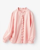 【ドゥクラッセ/DoCLASSE】のタイプライター・フリルトリムブラウス 人気、トレンドファッション・服の通販 founy(ファニー) ファッション Fashion レディースファッション Fashion for Women トップス・カットソー Cut & Sew Tops シャツ・ブラウス・オフィスカジュアル Elegant Blouses & Button-Ups タイプライター Typewriter Fabric, Crisp Cotton フリル Frill, Ruffle 人気 Popular, Best Seller A/W・秋冬 Autumn/Winter thumbnail ピンク|ID: prp329100004855705 ipo3291000000035794402