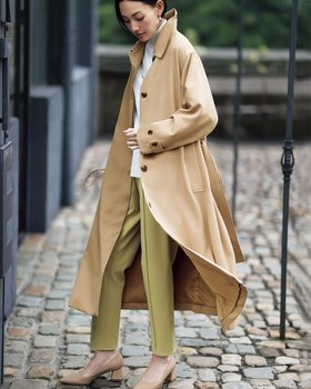 【ドゥクラッセ/DoCLASSE】のドレーピーツイル・リュクスステンカラー 人気、トレンドファッション・服の通販 founy(ファニー) ファッション Fashion レディースファッション Fashion for Women アウター Coat / Outerwear Collection コート・ロングコート・ピーコート Long Coats, Peacoats & More ショルダー Shoulder, Shoulder Strap デニム Denim, Jeans Material トレンド Trend, Trending Now ドロップ Drop Shoulder, Dropped Style ビッグ Big, Oversized ロング Long, Long-Length 定番 Standard, Basic Item ビジネス 仕事 通勤 Business / Work / Commuting |ID:prp329100004855806