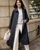 【ドゥクラッセ/DoCLASSE】のドレーピーツイル・リュクスステンカラー ミッドナイトブルー|ID: prp329100004855806 ipo3291000000035798085