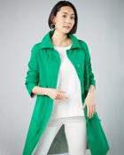 【ドゥクラッセ/DoCLASSE】の二重織リバーシブル・ステンカラーコート グリーン&times;グレー|ID: prp329100004855810 ipo3291000000035798161