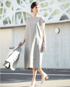 【ドゥクラッセ/DoCLASSE】のシャンブレーオックス・フォルムワンピ ライトグレー|ID: prp329100004855813 ipo3291000000035798192