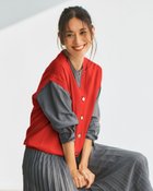 【ドゥクラッセ/DoCLASSE】のメタルボタン・ニットベスト スカーレット|ID: prp329100004856973 ipo3291000000035833180