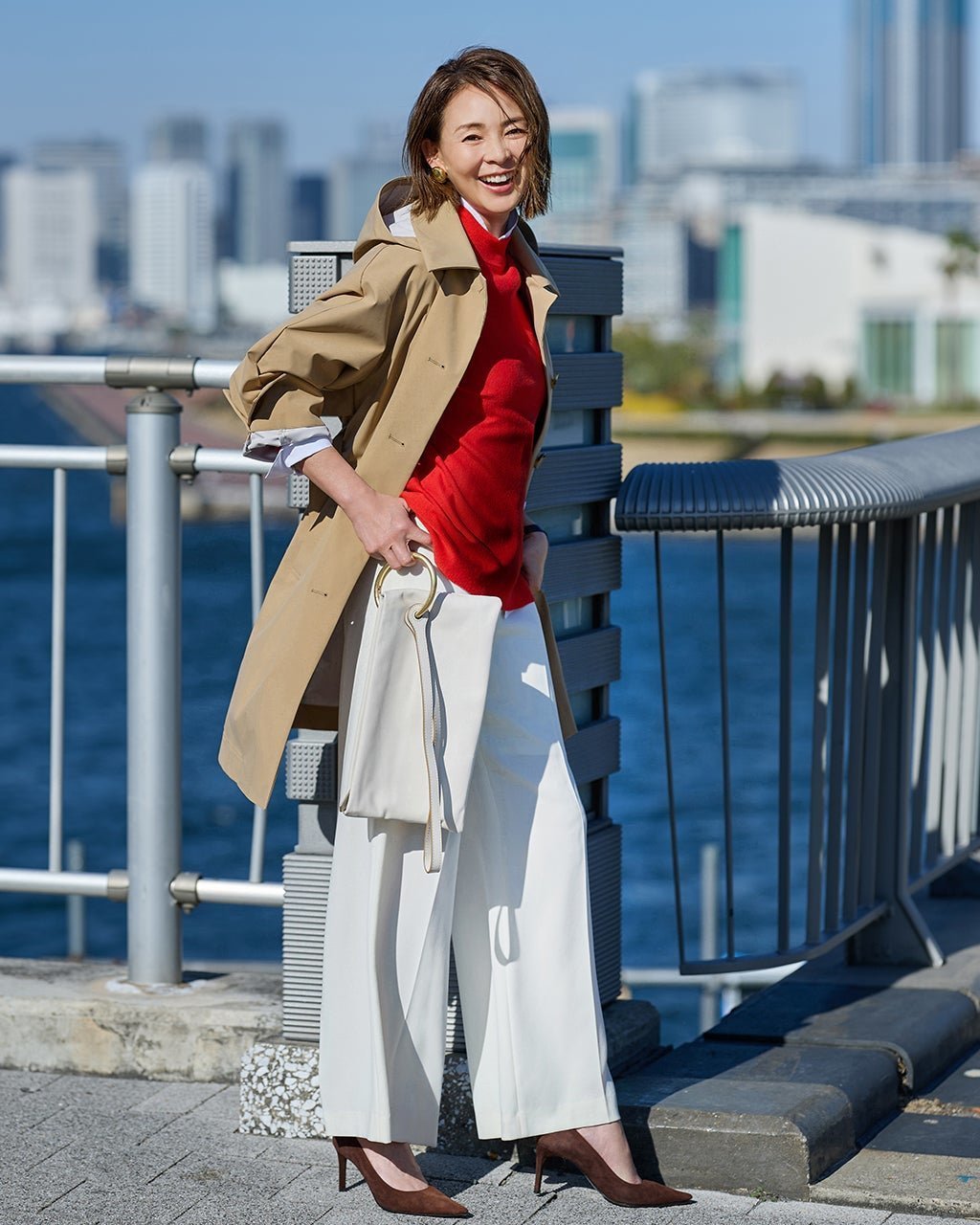 【ドゥクラッセ/DoCLASSE】のシャットウインド・ステンカラーロングコート 人気、トレンドファッション・服の通販 founy(ファニー) 　ファッション　Fashion　レディースファッション　Fashion for Women　アウター　Coat / Outerwear Collection　コート・ロングコート・ピーコート　Long Coats, Peacoats & More　新作・新入荷　New Arrivals / New In　ストレッチ　Stretch, Stretchy Fabric　スリット　Slit, Slit Detail　トレンチ　Trench, Trench Coat　フォルム　Silhouette, Form　 other-1|ID: prp329100004856977 ipo3291000000035833232