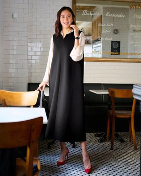 【ドゥクラッセ/DoCLASSE】 ライトダンボールニット・ジャンスカ人気、トレンドファッション・服の通販 founy(ファニー) ファッション Fashion レディースファッション Fashion for Women ワンピース Dresses 新作・新入荷 New Arrivals / New In スマート Smart, Elegant フレア Flare, Flared フロント Front, Front Design ベーシック Basic, Essential |ID:prp329100004856992