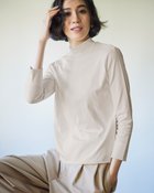 【ドゥクラッセ/DoCLASSE】のプチハイネック/8分袖・ドゥクラッセTシャツ ライトグレー|ID: prp329100004858265 ipo3291000000035894977