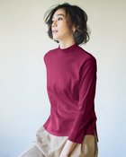 【ドゥクラッセ/DoCLASSE】のプチハイネック/8分袖・ドゥクラッセTシャツ プラム|ID: prp329100004858265 ipo3291000000035894982