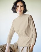 【ドゥクラッセ/DoCLASSE】のプチハイネック/8分袖・ドゥクラッセTシャツ グレーベージュ|ID: prp329100004858265 ipo3291000000035894988