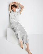 【ドゥクラッセ/DoCLASSE】のドライタッチ・タックワイドクロップド ライトグレー|ID: prp329100004859186 ipo3291000000035933136