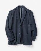 【ドゥクラッセ/DoCLASSE / MEN】のデニム風柔らか高伸縮ジャージジャケット インディゴ|ID: prp329100004860296 ipo3291000000035992107