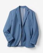 【ドゥクラッセ/DoCLASSE / MEN】のデニム風柔らか高伸縮ジャージジャケット サックス|ID: prp329100004860296 ipo3291000000035992110