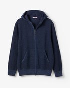 【ドゥクラッセ/DoCLASSE / MEN】の和紙ブレンドさらり爽快パーカ ダークインディゴ|ID: prp329100004860303 ipo3291000000035992176