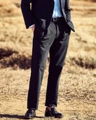 【ドゥクラッセ/DoCLASSE / MEN】の超伸縮T800ジャージ楽スラックス・ワンタック ネイビー|ID: prp329100004860308 ipo3291000000035992226