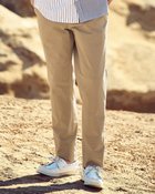 【ドゥクラッセ/DoCLASSE / MEN】の超伸縮T800ジャージ楽スラックス・ノータック ベージュ|ID: prp329100004860310 ipo3291000000035992260