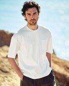 【ドゥクラッセ/DoCLASSE / MEN】の接触冷感・綿100%オーバーサイズT・5分袖 ホワイト|ID: prp329100004860314 ipo3291000000036518339