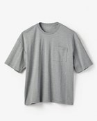 【ドゥクラッセ/DoCLASSE / MEN】の接触冷感・綿100%オーバーサイズT・5分袖 杢グレー|ID: prp329100004860314 ipo3291000000036518341