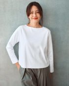 【ドゥクラッセ/DoCLASSE】のワイドフォルム/長袖・DoT ホワイト|ID: prp329100004860321 ipo3291000000035992375