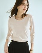 【ドゥクラッセ/DoCLASSE】の立体ショルダー/7分袖・DoT ライトグレー|ID: prp329100004860323 ipo3291000000035992395