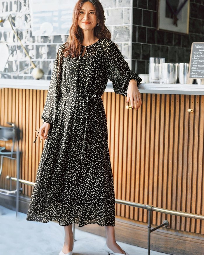 【ドゥクラッセ/DoCLASSE】のシアーシフォン・ギャザーベルトワンピース インテリア・キッズ・メンズ・レディースファッション・服の通販 founy(ファニー) https://founy.com/ ファッション Fashion レディースファッション Fashion for Women ワンピース Dresses ベルト&ウエストマーク Belts & Waist Accessories 新作・新入荷 New Arrivals / New In インナー Innerwear ギャザー Gathered, Ruffled シアー Sheer, See-Through シフォン Chiffon, Lightweight Fabric ドット Polka Dot, Dot Pattern ランダム Random, Irregular リボン Ribbon, Bow 無地 Plain, Solid Color |ID: prp329100004860332 ipo3291000000035992455