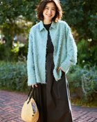 【ドゥクラッセ/DoCLASSE】のカットジャカード・ドレスシャツ ダスティーブルー|ID: prp329100004860364 ipo3291000000035992600