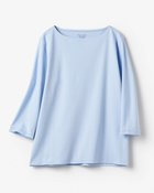 【ドゥクラッセ/DoCLASSE】のボートネックN/7分袖・DoT ペールブルー|ID: prp329100004860367 ipo3291000000035992629