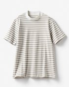 【ドゥクラッセ/DoCLASSE / MEN】の半袖モックネック・ドゥクラッセT 人気、トレンドファッション・服の通販 founy(ファニー) ファッション Fashion メンズファッション Fashion for Men トップス・カットソー Cut & Sew Tops メンズシャツ Shirts ポロシャツ / きれいめカジュアルスタイル Polo Shirts なめらか Smooth, Silky Texture シルケット Silket, Silky Cotton フィット Fit, Slim Fit メンズ Men's, Menswear エレガント 上品 Elegant 今季 This Season, Current Season 半袖 Short Sleeve, Half Sleeve thumbnail ホワイトxグレー|ID: prp329100004860403 ipo3291000000035992994